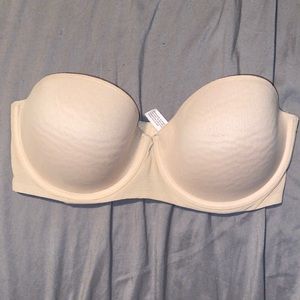 Strapless bra